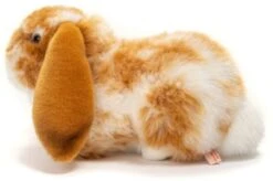 Teddy-Hermann Hase Liegend Hellbraun/weiß Gescheckte, 30 Cm -Teddy Hermann® 15910404 04