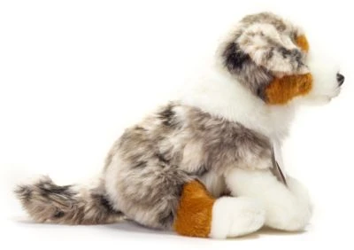 Teddy-Hermann Australian Shepherd Welpe Sitzend 22 Cm 5 Teddy-Hermann Australian Shepherd Welpe Sitzend 22 Cm – Bild 5