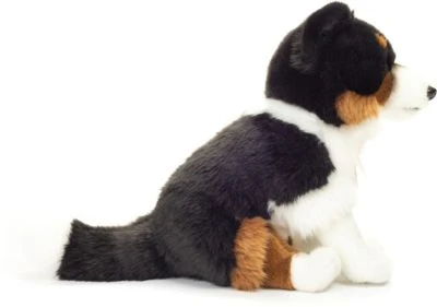 Teddy-Hermann Border Collie Tricolor Sitzend 30 Cm 2 Teddy-Hermann Border Collie Tricolor Sitzend 30 Cm – Bild 2