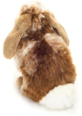 Teddy-Hermann Hase Sitzend Dunkelbraun/weiß Gescheckt 20 Cm 4 Teddy-Hermann Hase Sitzend Dunkelbraun/weiß Gescheckt 20 Cm – Bild 4