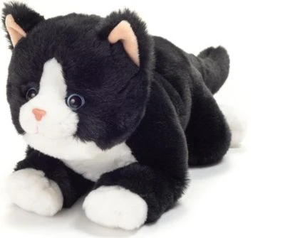 Teddy-Hermann Schlenkerkatze Schwarz 30 Cm 1 Teddy-Hermann Schlenkerkatze Schwarz 30 Cm