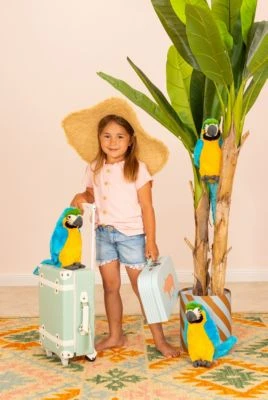 Teddy-Hermann Papagei Gelbbrustara 27 Cm 2 Teddy-Hermann Papagei Gelbbrustara 27 Cm – Bild 2