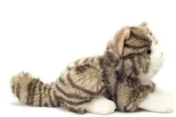Teddy-Hermann Katze Liegend Grau 20 Cm -Teddy Hermann® 3136555 04