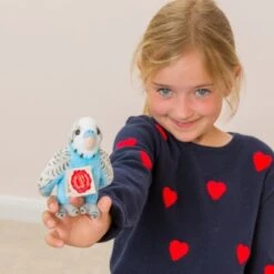 Teddy-Hermann Wellensittich Blau 13 Cm -Teddy Hermann® 8960576 03