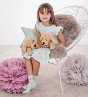 Teddy-Hermann Schlenkerhund Beige 28 Cm 2 Teddy-Hermann Schlenkerhund Beige 28 Cm – Bild 2