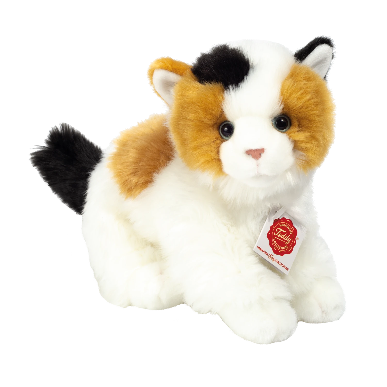 Teddy Hermann 90698 Glückskatze Weiß Rot Schwarz Ca. 24cm Plüsch Kuscheltier 1 Teddy Hermann 90698 Glückskatze Weiß Rot Schwarz Ca. 24cm Plüsch Kuscheltier
