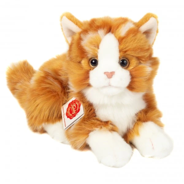 Teddy Hermann 91837 Katze Liegend Rot Getigert 20cm Plüsch Kuscheltier 1 Teddy Hermann 91837 Katze Liegend Rot Getigert 20cm Plüsch Kuscheltier