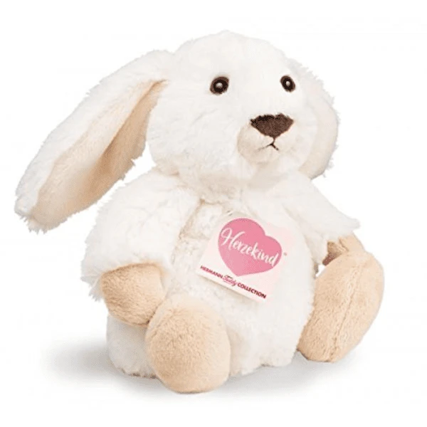 Teddy HERMANN® Herzekind - Häschen Poppi Weiß, 15 Cm 1 Teddy HERMANN® Herzekind - Häschen Poppi Weiß, 15 Cm